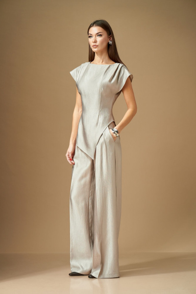 Блуза, брюки N.O.W. 1642 - фото 5