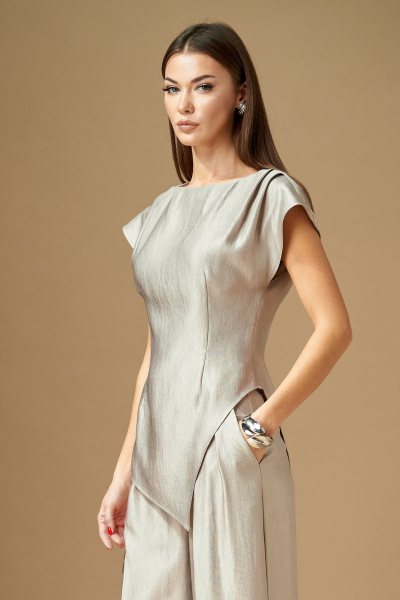 Блуза, брюки N.O.W. 1642 - фото 2