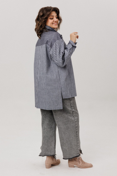 Рубашка Anelli 1800 пепельный_туман - фото 3