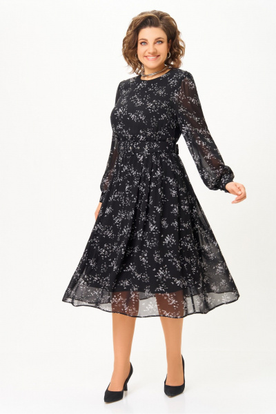 Платье DaLi 3749 чёрное - фото 1