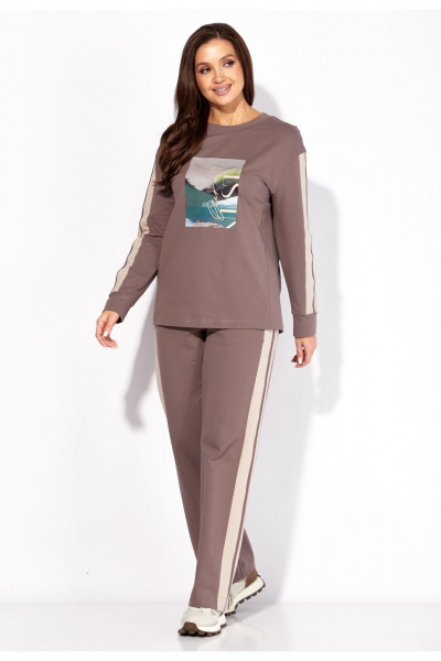 Брюки, жилет, свитшот TAiER 1335 капучино - фото 6