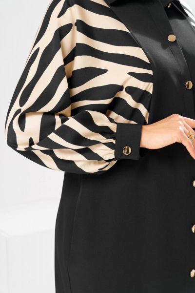 Платье Romanovich Style 1-2754 черный - фото 4