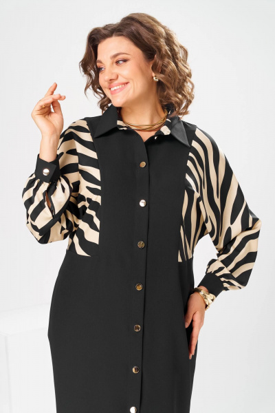 Платье Romanovich Style 1-2754 черный - фото 2