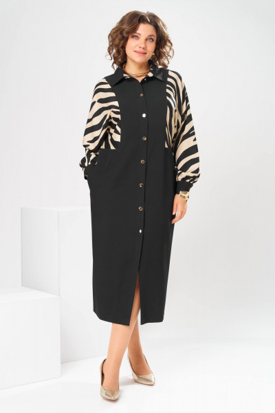 Платье Romanovich Style 1-2754 черный - фото 1