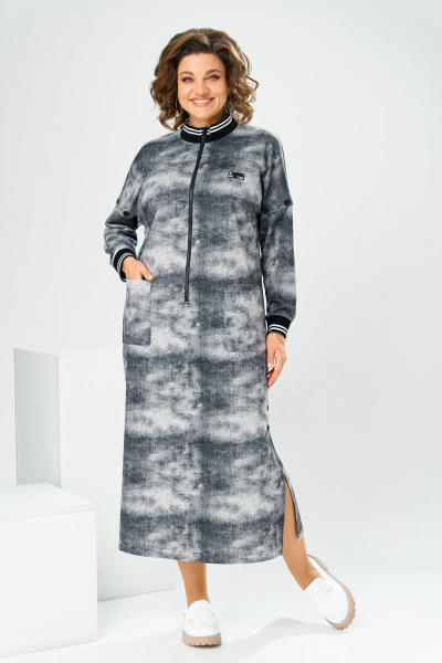 Платье Romanovich Style 1-2885 синий - фото 7