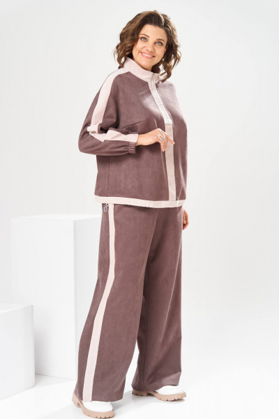 Брюки, джемпер Romanovich Style 2-2874 капучино - фото 4