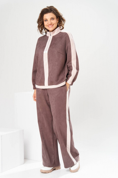 Брюки, джемпер Romanovich Style 2-2874 капучино - фото 1