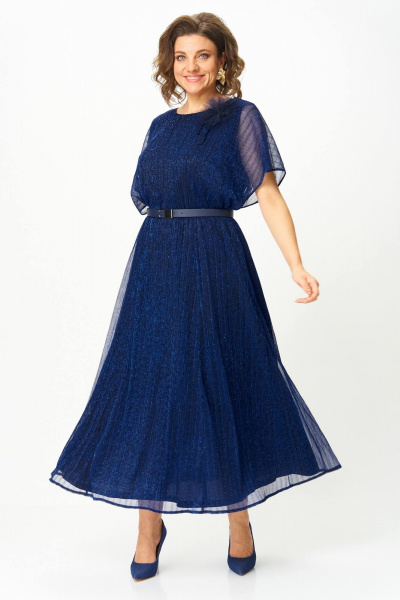 Платье Slaviaelit 561 св.синий - фото 2