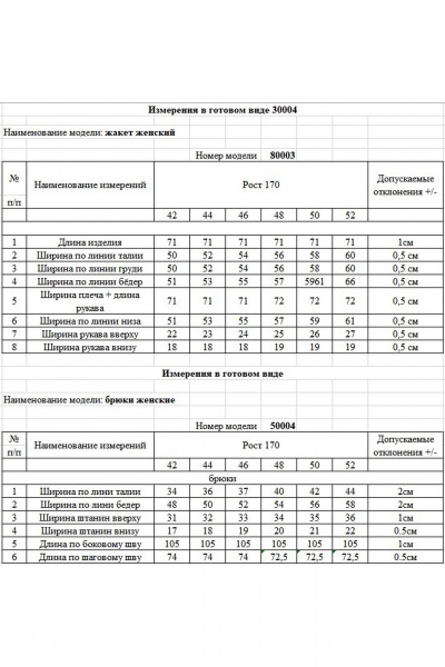 Брюки, жакет KOKOdea 30004 серый - фото 3