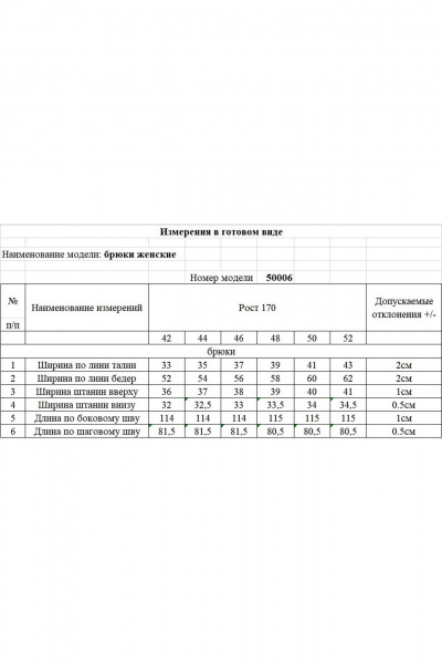 Брюки KOKOdea 50006.1 тёмно-синий - фото 3