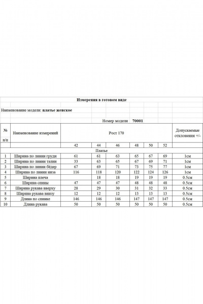 Платье KOKOdea 70001 мультиколор - фото 3