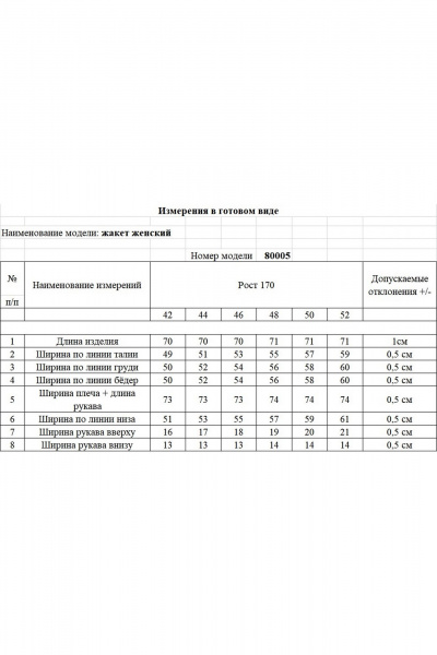 Жакет KOKOdea 80005 тёмно-синий - фото 3