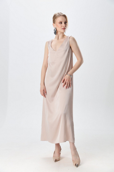 Платье NikVa 1014-4 крем-брюле - фото 6
