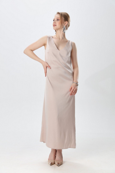 Платье NikVa 1014-4 крем-брюле - фото 4