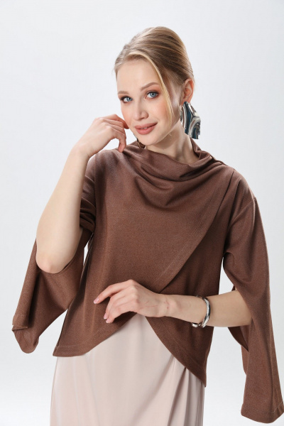 Джемпер NikVa 1016-1 капучино - фото 6