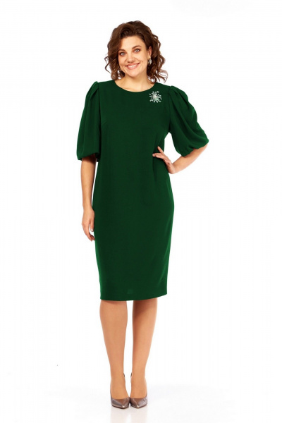 Платье Милора-стиль 1421 зеленый - фото 1