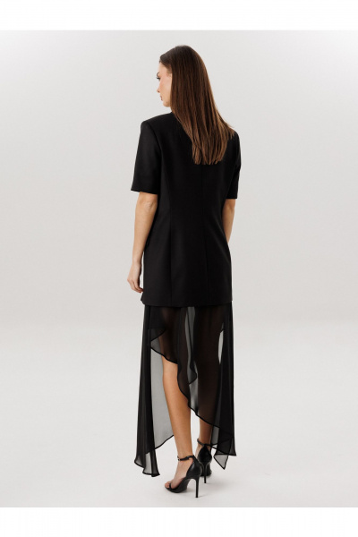 Жакет, юбка V&N Fashion 1098 черный - фото 6