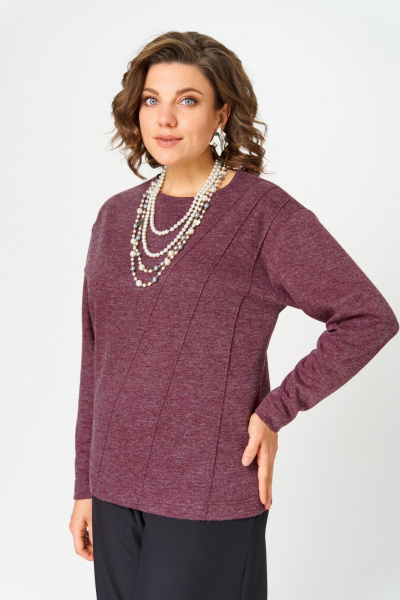Джемпер Bliss 4235 бордовый - фото 1