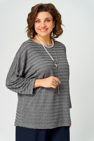 Джемпер Bliss 9401 графит - фото 4