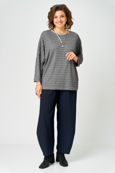 Джемпер Bliss 9401 графит - фото 3