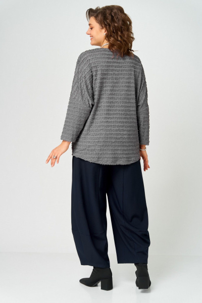 Джемпер Bliss 9401 графит - фото 2