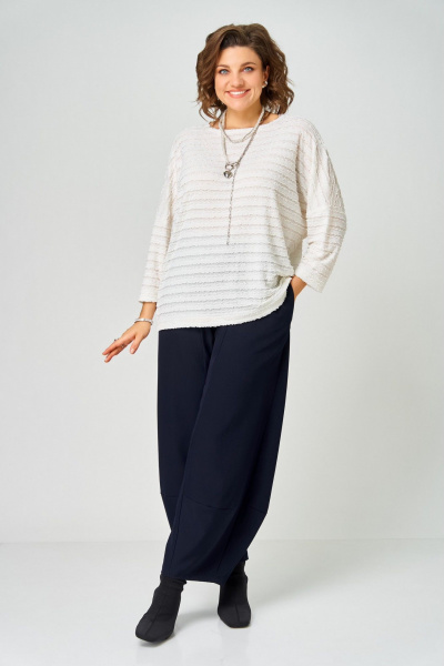 Джемпер Bliss 9401 молочный - фото 5