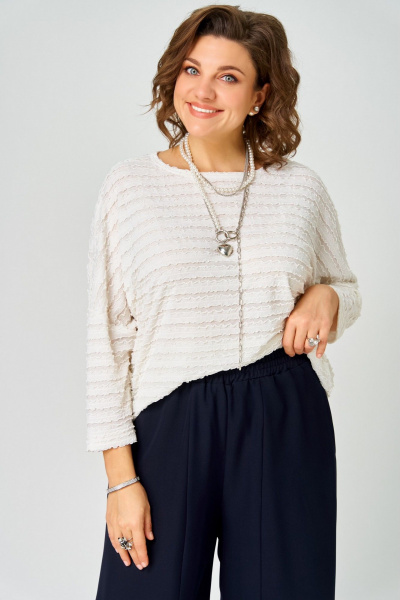 Джемпер Bliss 9401 молочный - фото 3