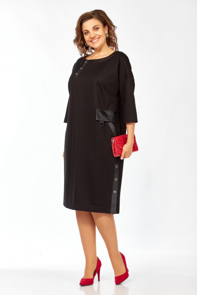 Платье Rishelie 1011 чёрный - фото 2