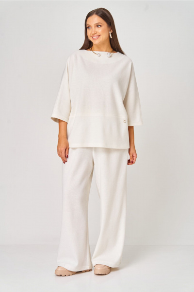 Брюки, джемпер V&N Fashion 1054 молочный - фото 1