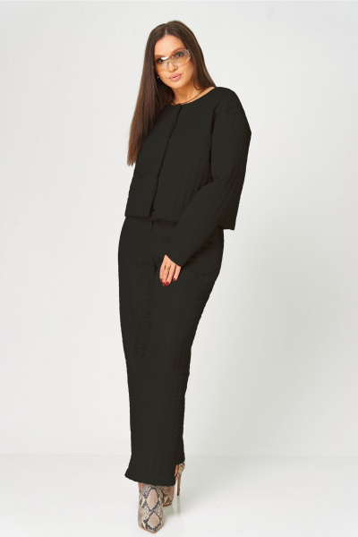 Брюки, жакет V&N Fashion 1060-1 черный - фото 1