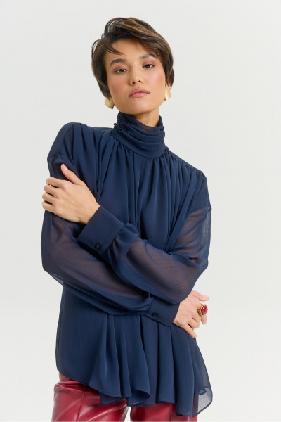 Блуза HELEN BIRCH Bl017a синий - фото 4