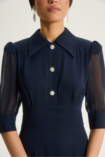 Платье HELEN BIRCH Pl017 синий - фото 6