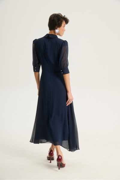 Платье HELEN BIRCH Pl017 синий - фото 4