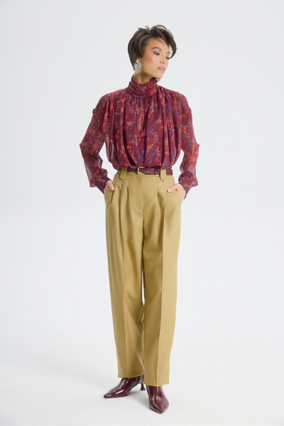 Брюки HELEN BIRCH В021k кэмэл - фото 1