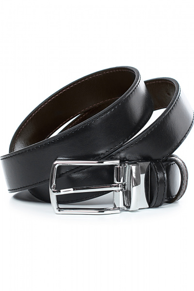 Ремень Galanteya 55424.25с2626к45 3р черный/коричн - фото 1