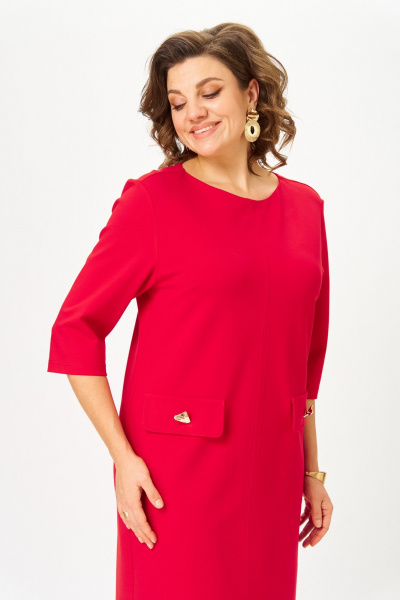 Платье Michel chic 2192 красный - фото 5