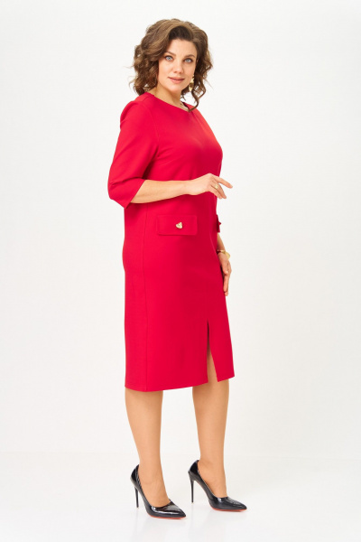 Платье Michel chic 2192 красный - фото 4