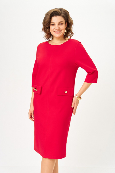 Платье Michel chic 2192 красный - фото 2