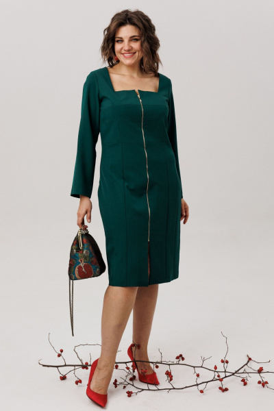 Платье Anelli 1799 изумрудная_энигма - фото 8