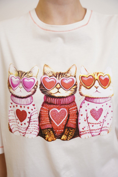 Брюки Купалинка 39902G.158-164 к.экрю,клетка - фото 3