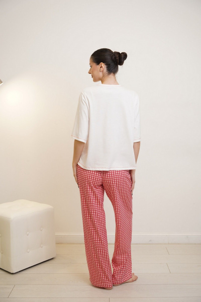 Брюки Купалинка 39902G.170-176 к.экрю,клетка - фото 6