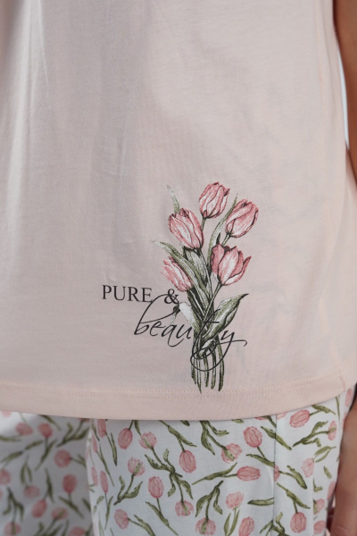 Капри, майка Купалинка 42400G.158-164 к.св.розовый,набивка - фото 3