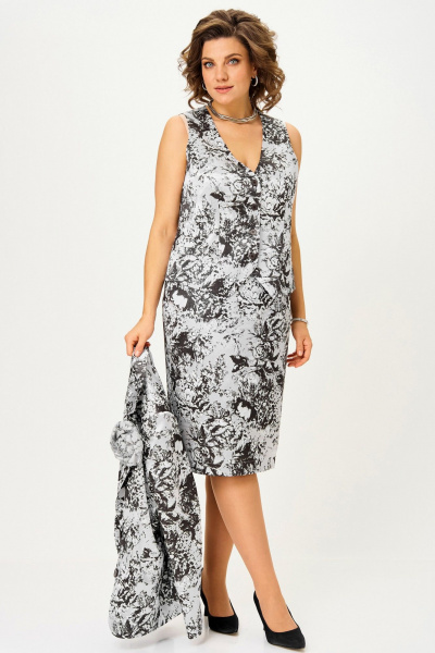 Брошь, жакет, жилет, юбка Angelina & Сo 1295 - фото 9