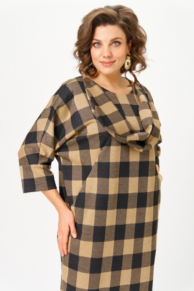 Платье Michel chic 2196 клетка - фото 7
