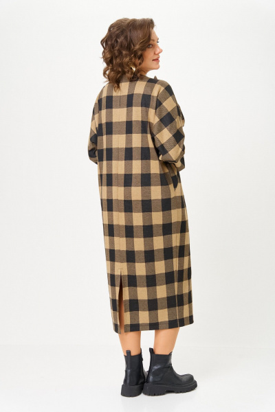 Платье Michel chic 2196 клетка - фото 4