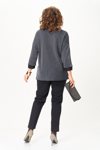 Брюки, джемпер Michel chic 1445 темно-синий - фото 6