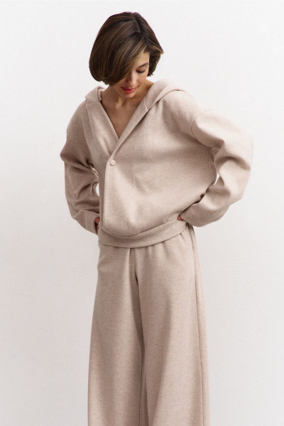 Брюки, джемпер RINKA 1450/1 бежевый - фото 10