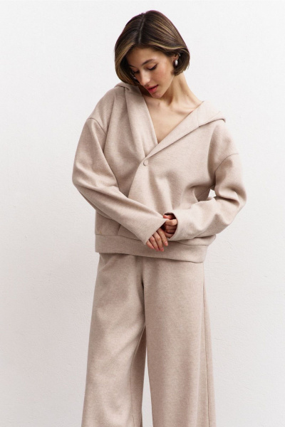 Брюки, джемпер RINKA 1450/1 бежевый - фото 9