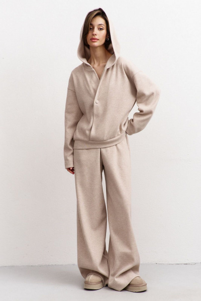 Брюки, джемпер RINKA 1450/1 бежевый - фото 7