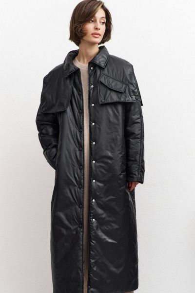 Пальто RINKA 1452 черный - фото 11